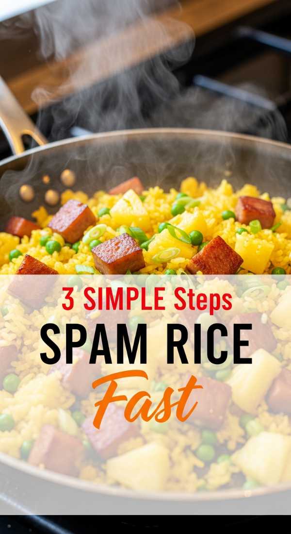 5 Viral Dinner Recipes That Will Actually Save Your Weeknights Follow 3 Simple Steps For Crispy Spam Fried Rice 69fd78d6c80e0