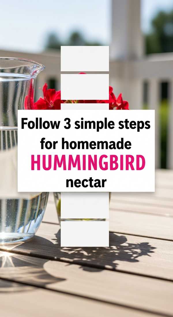 Follow 3 Simple Steps For Homemade Hummingbird Nectar 6a00181033e0a