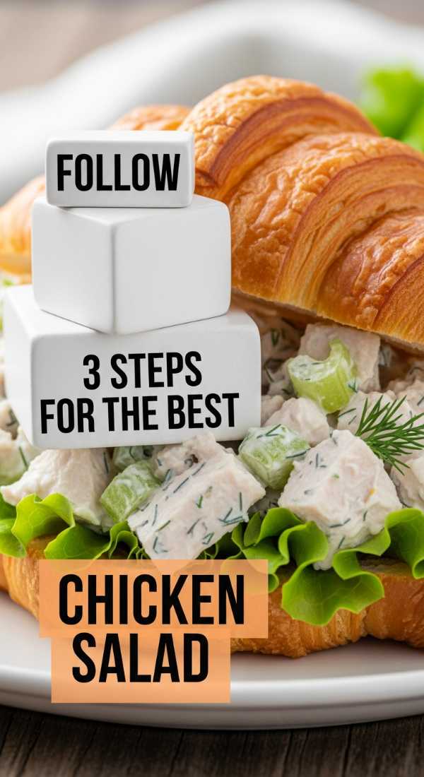 Follow 3 Steps For The Best Chicken Salad Recipe 6a06bc781d73c