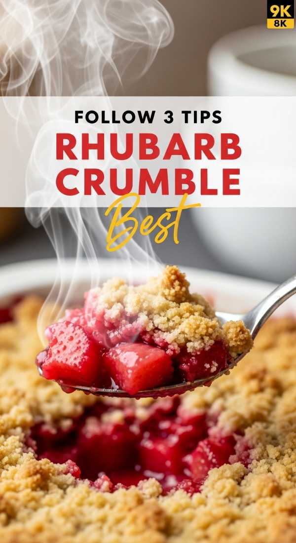 Follow 3 Tips For The Perfect Rhubarb Crumble 6a149b2ba658c