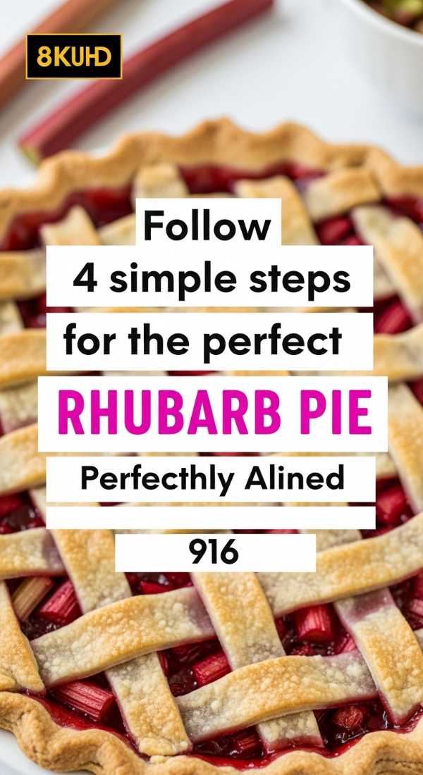Follow 4 Simple Steps For The Perfect Rhubarb Pie 6a06cdc5d754b