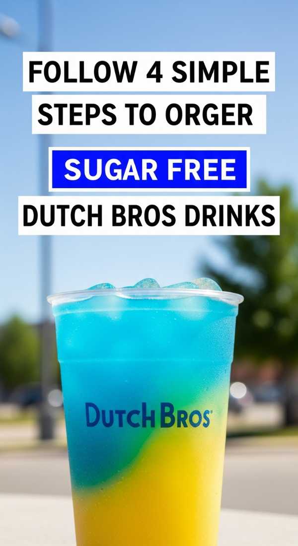 Follow 4 Simple Steps To Order Sugar Free Dutch Bros Drinks 6a1440a79fbcf