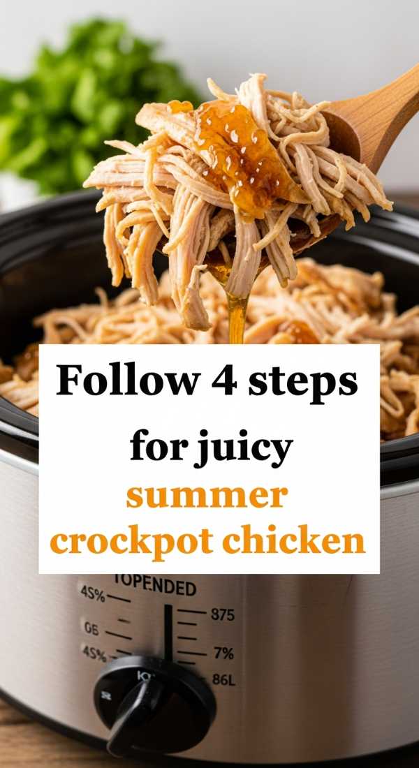 Follow 4 Steps For Juicy Summer Crockpot Chicken 6a10939314f0a
