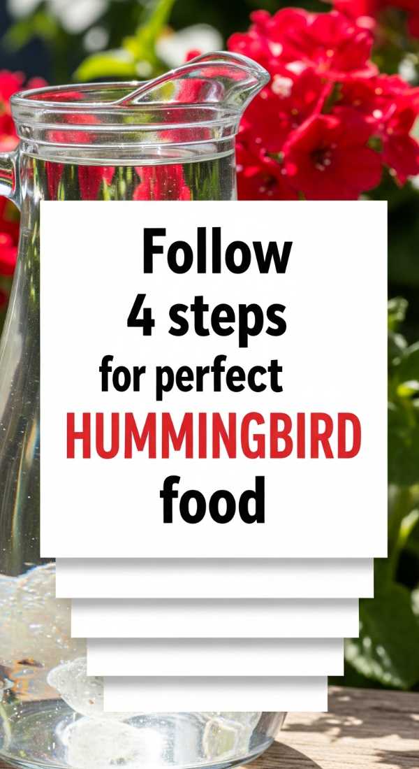 Follow 4 Steps For Perfect Hummingbird Food 6a109f332a94c