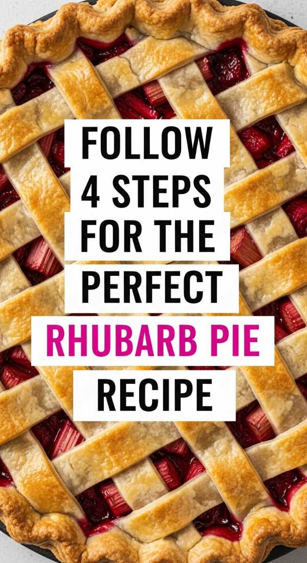 Follow 4 Steps For The Perfect Rhubarb Pie Recipe 6a06c2208ab06