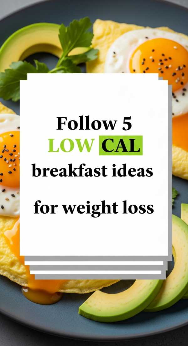 Follow 5 Low Cal Breakfast Ideas For Weight Loss 6a001055a066f