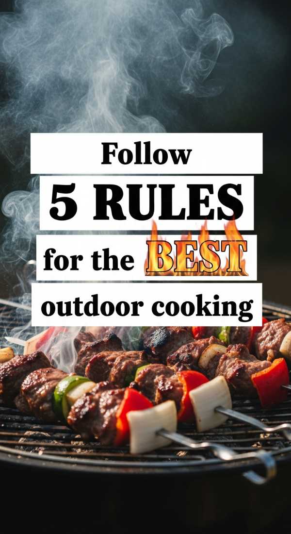 Follow 5 Rules For The Best Outdoor Cooking 69fc176017a89