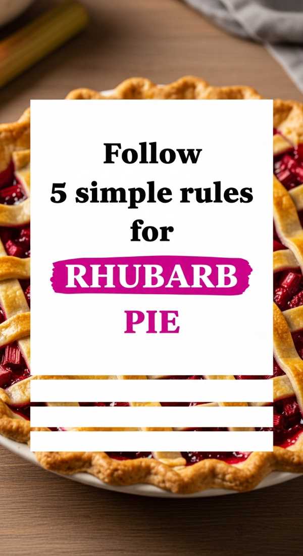 Follow 5 Simple Rules For Rhubarb Pie 6a06ee6a86b80