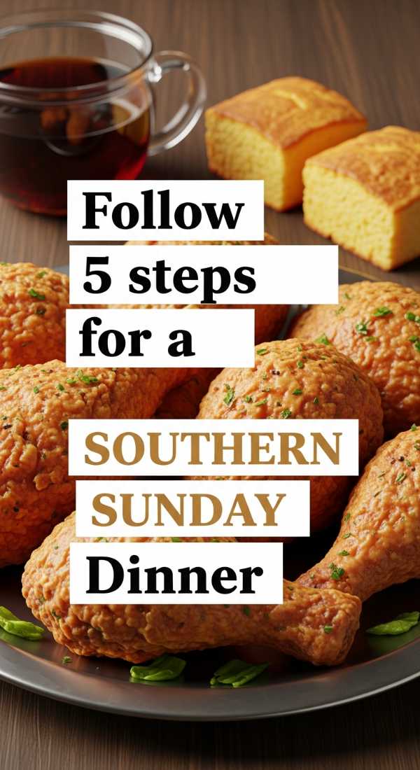 Follow 5 Steps For A Southern Sunday Dinner 69fd8ab0b91b6