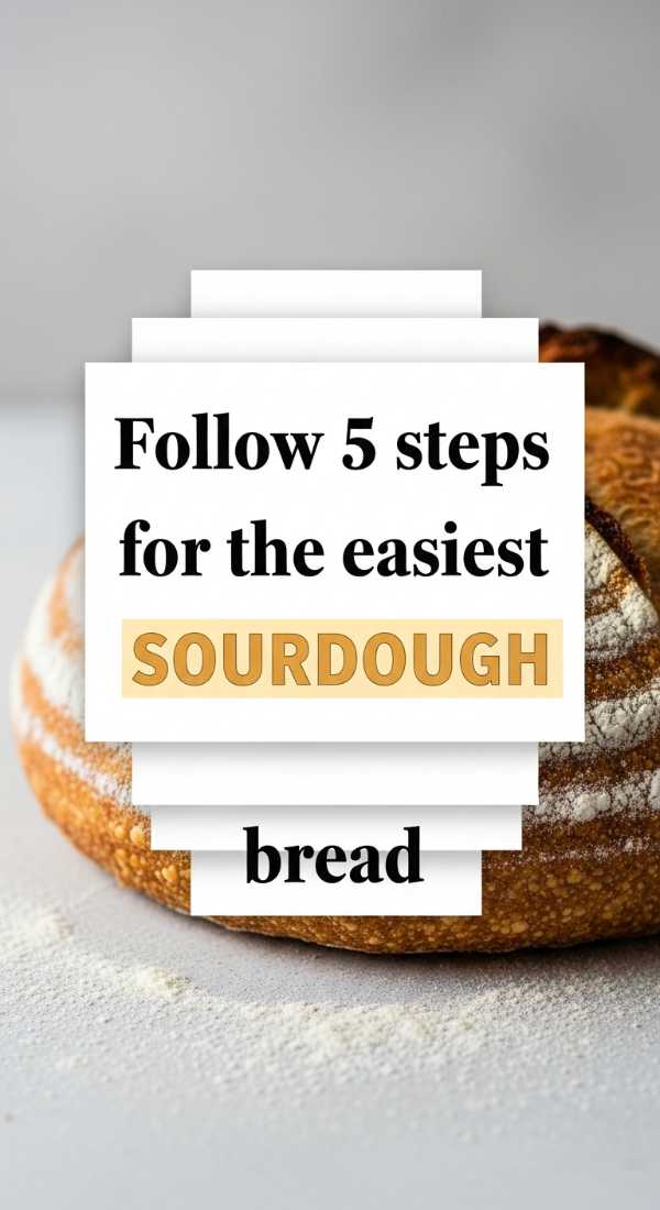 Follow 5 Steps For The Easiest Sourdough Bread Ever 6a06c53daa50c