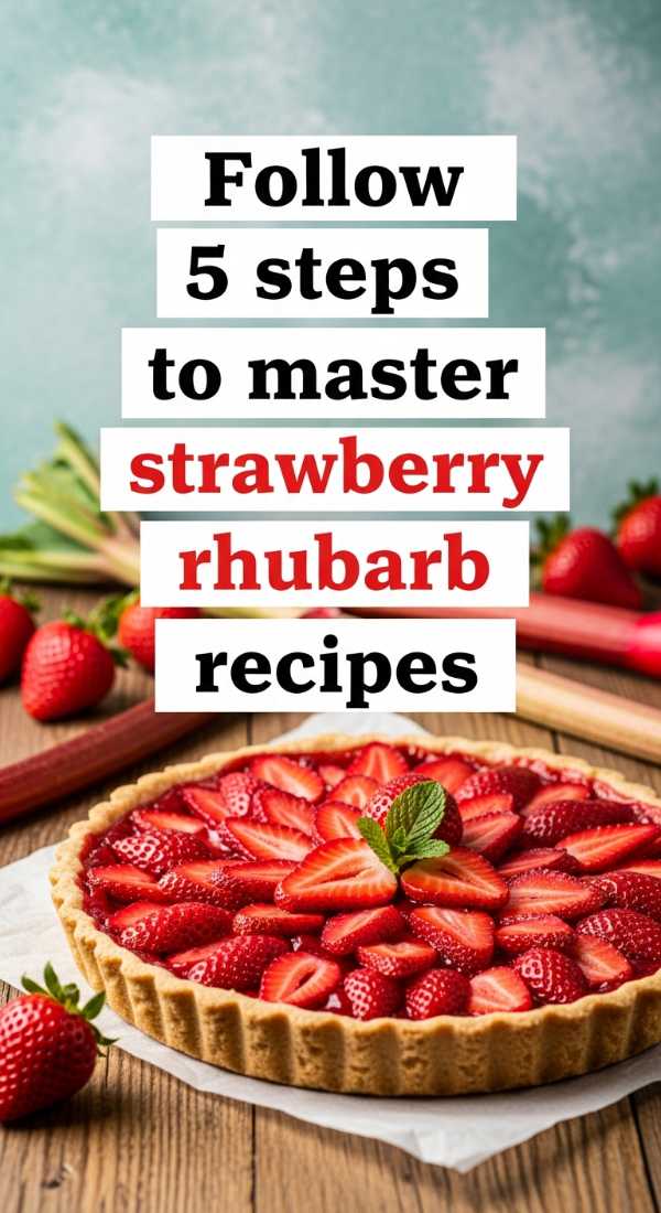 Follow 5 Steps To Master Strawberry Rhubarb Recipes 69fd8c979873c