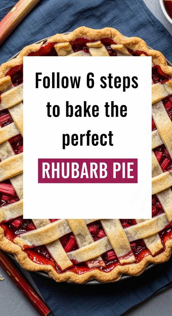 Follow 6 Steps To Bake The Perfect Rhubarb Pie 6a07025ac7fbb
