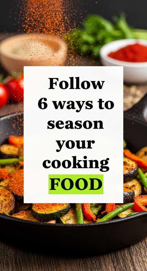 Follow 6 Ways To Season Your Cooking Food 6a001a83502be