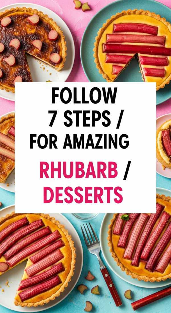 Red & Radiant: The Definitive Guide to Cooking with Rhubarb and Strawberries Follow 7 Steps For Amazing Rhubarb Desserts 69fd8ca7e4c42
