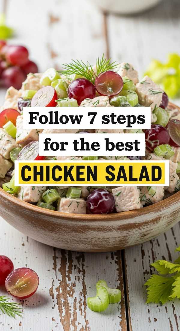 Follow 7 Steps For The Best Chicken Salad 6a06fea3a2f02