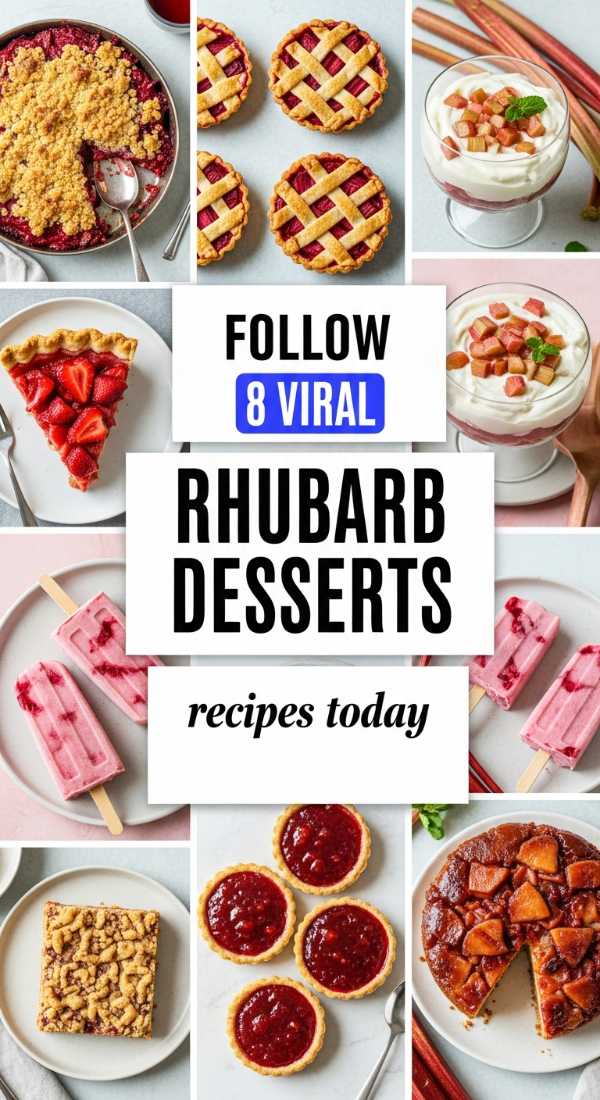Follow 8 Viral Rhubarb Desserts Recipes Today 6a001a99a9b0b