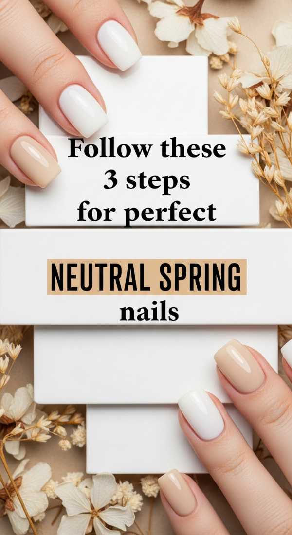 Follow These 3 Steps For Perfect Neutral Spring Nails 69f4c11285bdf