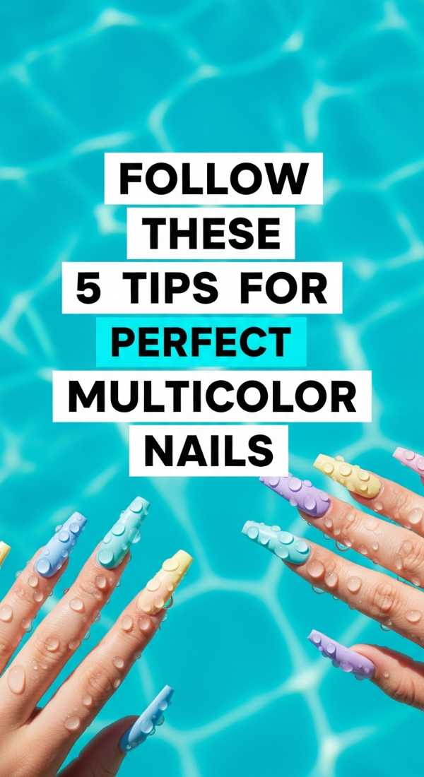 More is More: Master the Art of Maximalist Manicures Follow These 5 Tips For Perfect Multicolor Nails 6a0f1142314a6