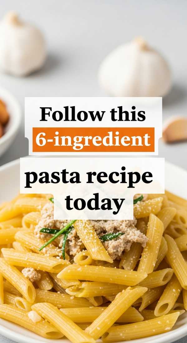 Follow This 6 Ingredient Pasta Recipe Today 6a144ded1cc25