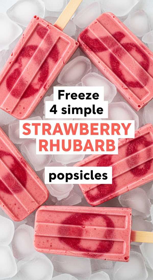 Freeze 4 Simple Strawberry Rhubarb Popsicles 69fd8c971e576