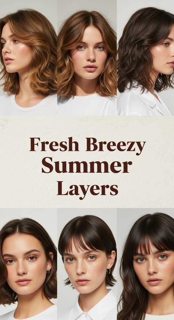 Slay the Season: Top Glamorous Hair Trends for Prom and Summer Fresh Breezy Summer Layers 6a0367277e436