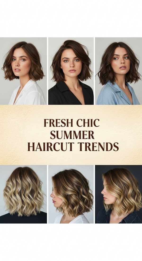 Sun-Kissed & Sophisticated: The Ultimate Summer and Graduation Hair Guide Fresh Chic Summer Haircut Trends 6a08d28924c7f