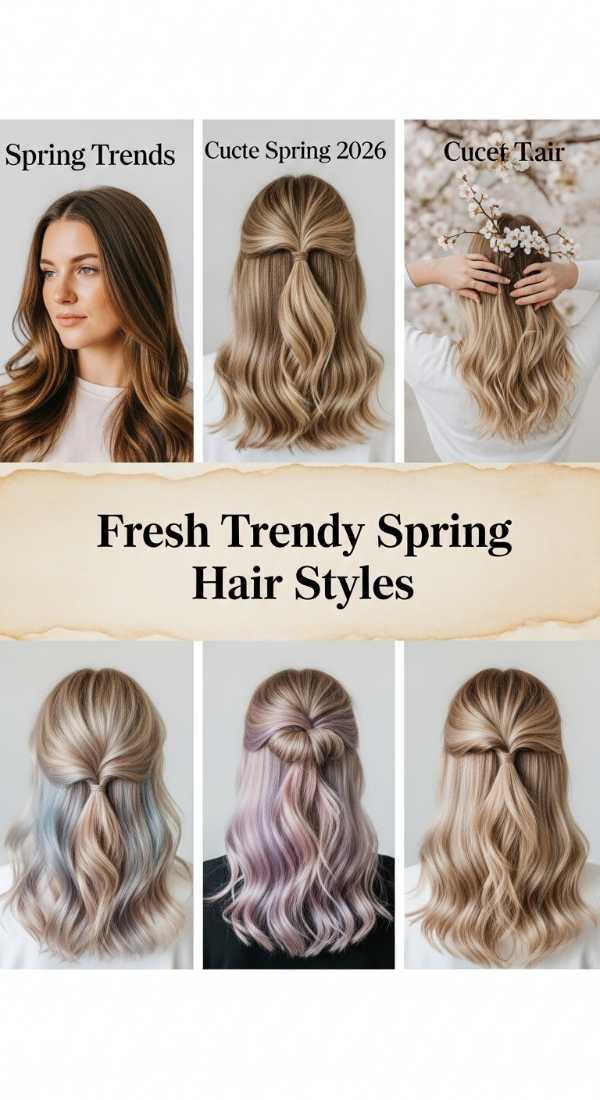 Slay the New Year: Your Complete Guide to 2026's Hottest Hairstyles Fresh Trendy Spring Hair Styles 6a08d60696891