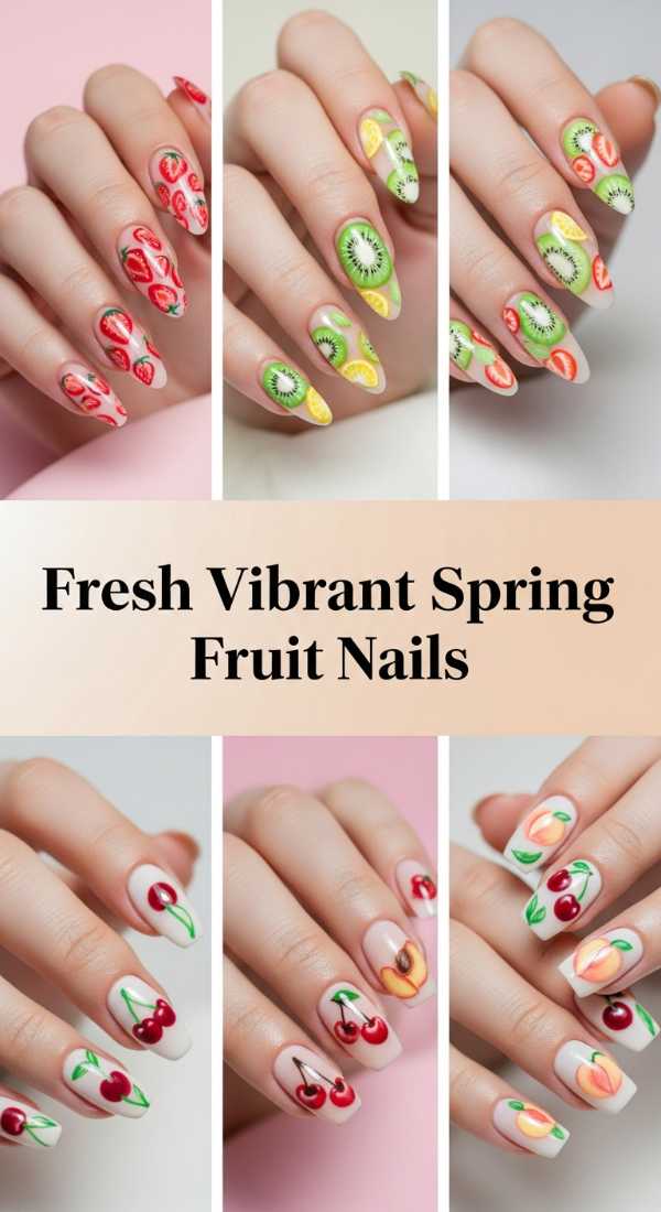 From Runways to Fingertips: The Ultimate Guide to Seasonal Luxury Nail Art Fresh Vibrant Spring Fruit Nails 69ff6c119e069