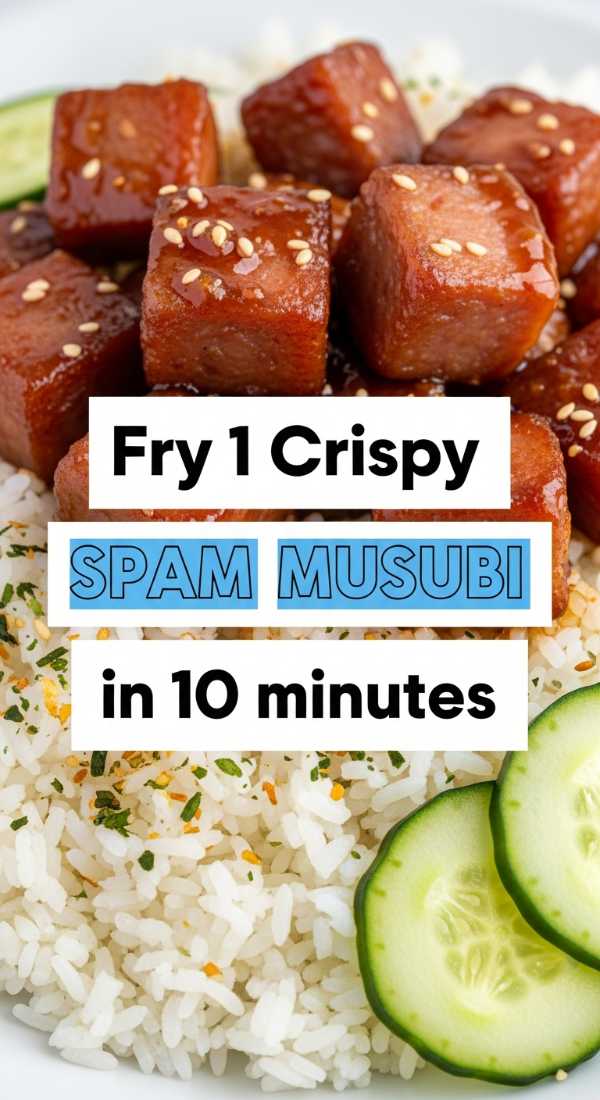 Fry 1 Crispy Spam Musubi Bowl In 10 Minutes 6a0170c370808