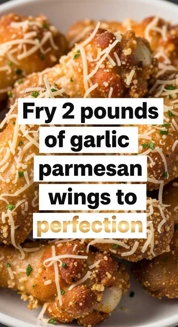 Fry 2 Pounds Of Garlic Parmesan Wings To Perfection 6a144251ef894