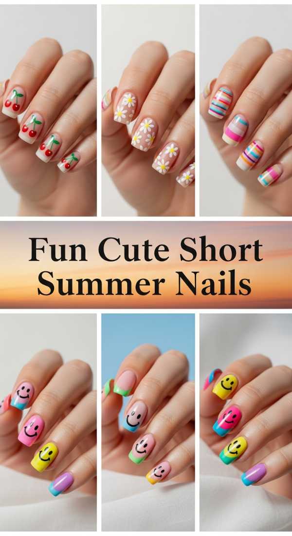 Fun Cute Short Summer Nails 6a006b6cf22c0
