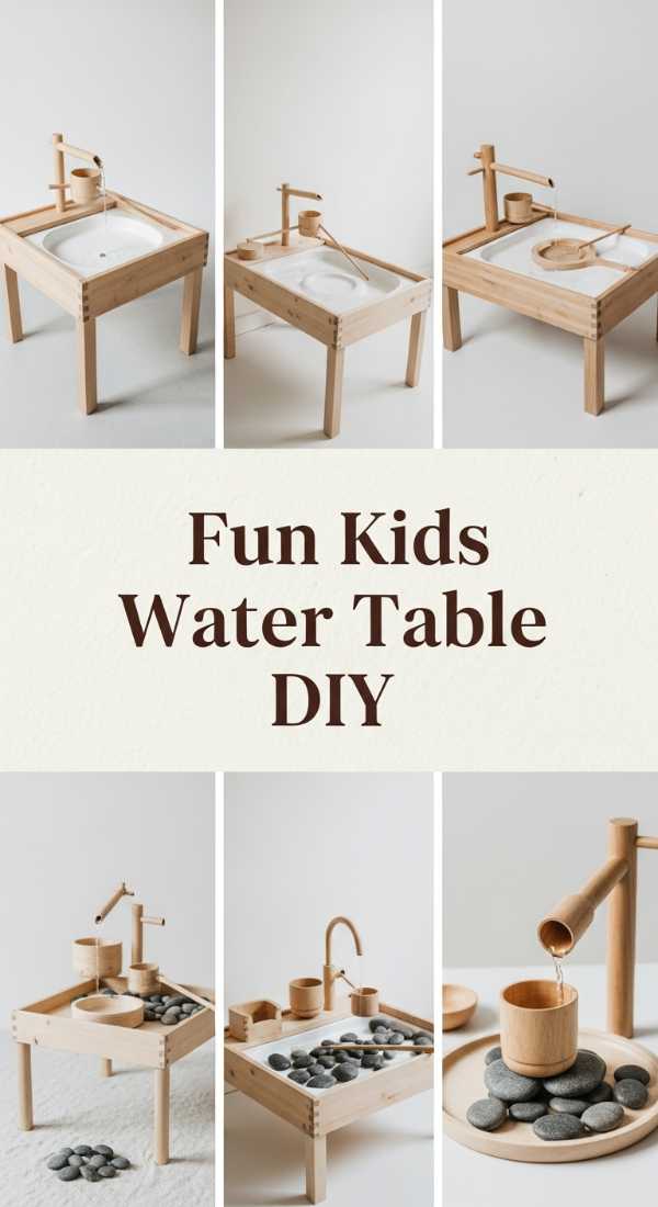 Fun Kids Water Table Diy 69fb076eec8ba