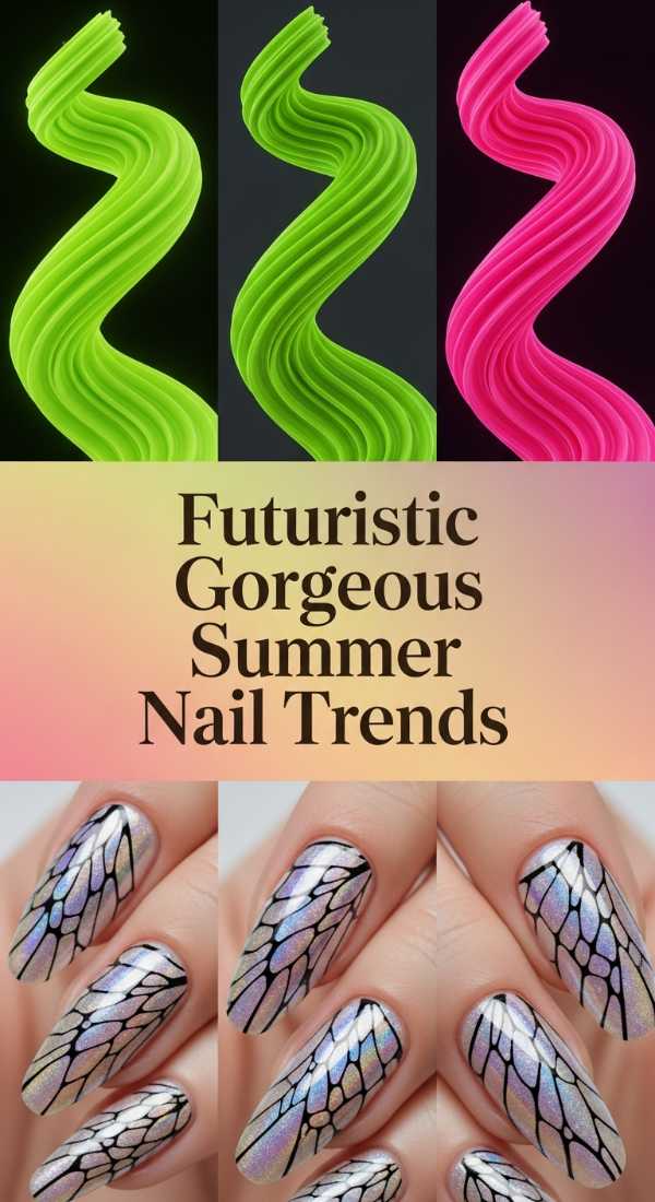 Futuristic Gorgeous Summer Nail Trends 6a134e41db450