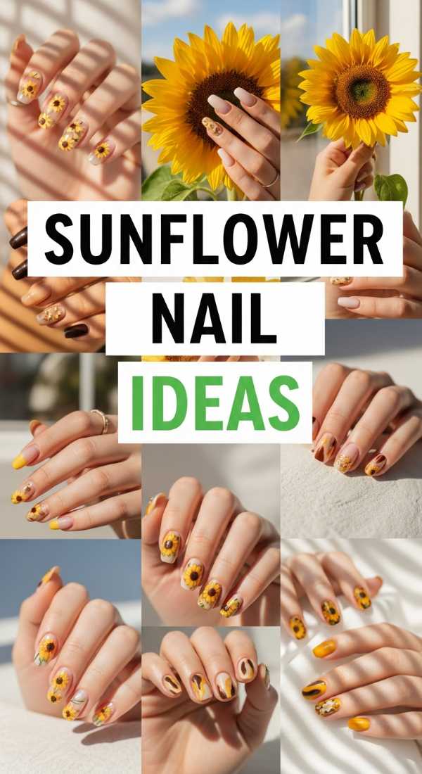 Get 7 Fresh Sunflower Nail Ideas Today 69f5e2b3472d6