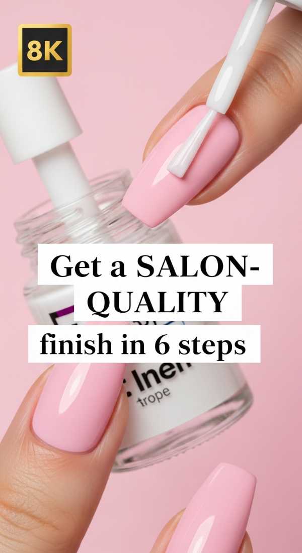Get A Salon Quality Finish In 6 Steps 69fb9764a0310