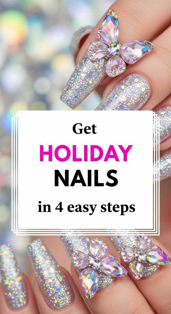 Sun-Kissed Styles: The Top June Nail Art Trends You Need to Try Get Holiday Nails In 4 Easy Steps 6a0f0dba43fdd