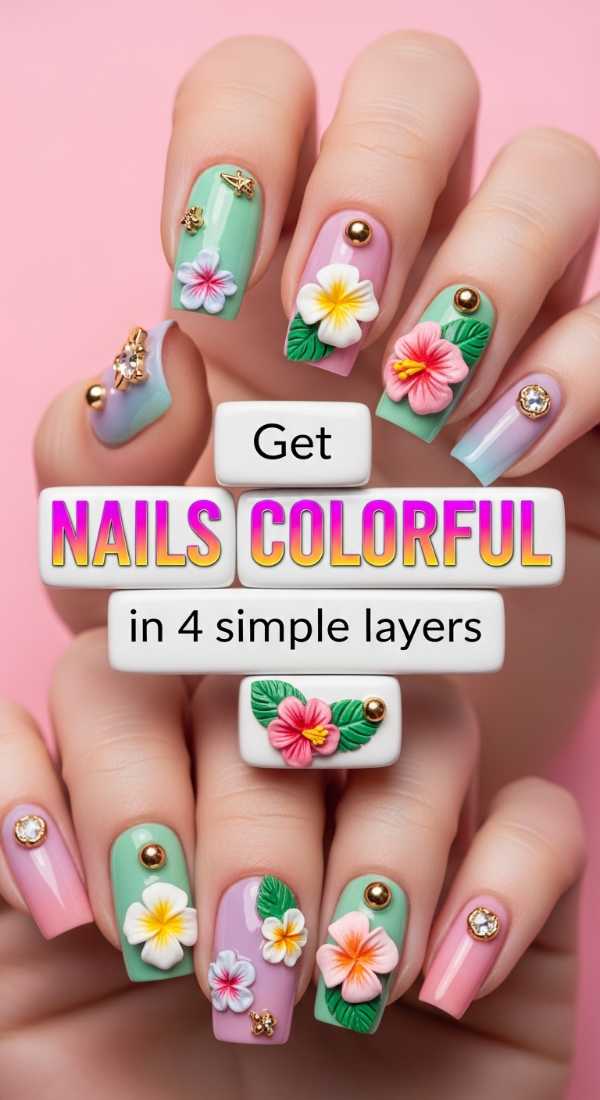 Get Nails Colorful In 4 Simple Layers 6a0f0b8fc8417