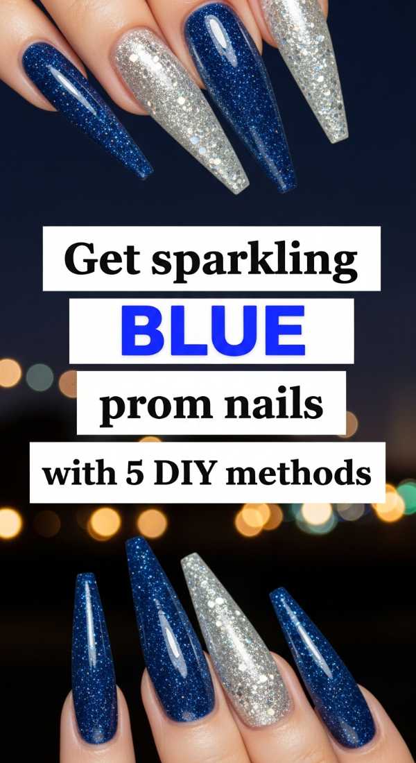 Get Sparkling Blue Prom Nails With 5 Diy Methods 69ff5aa26798d
