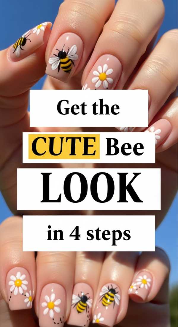 Get The Cute Bee Look In 4 Steps 6a0059e3eb3f5