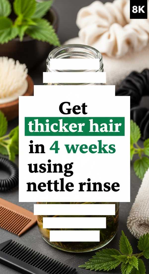 Get Thicker Hair In 4 Weeks Using Nettle Rinse 69f47c6ad38f9