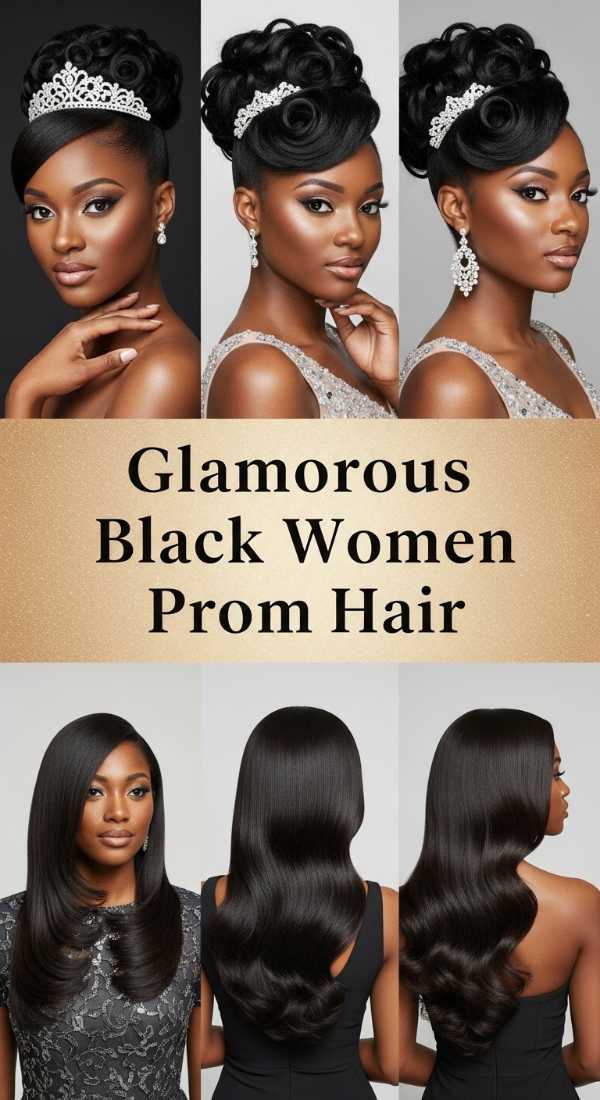 Glamorous Black Women Prom Hair 6a03672ac9203