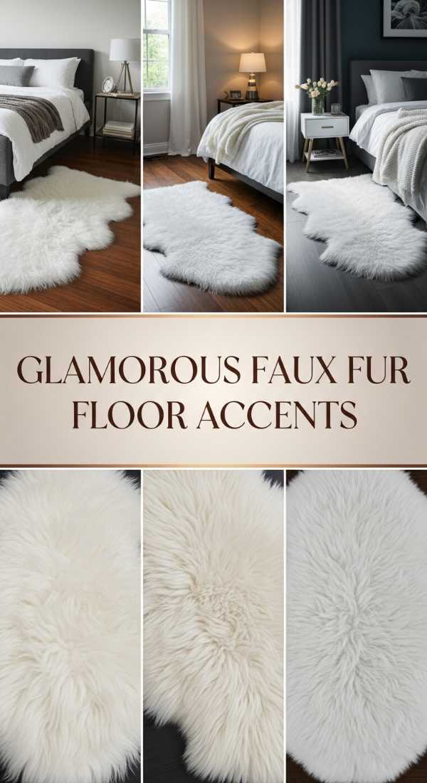 Glamorous Faux Fur Floor Accents 69f48df787f2c