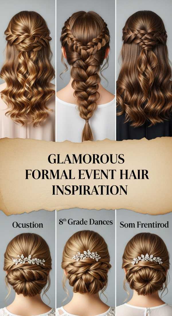 Glamorous Formal Event Hair Inspiration 6a142393dc0dc