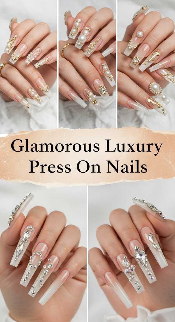 Glamorous Luxury Press On Nails 6a1342149eea3