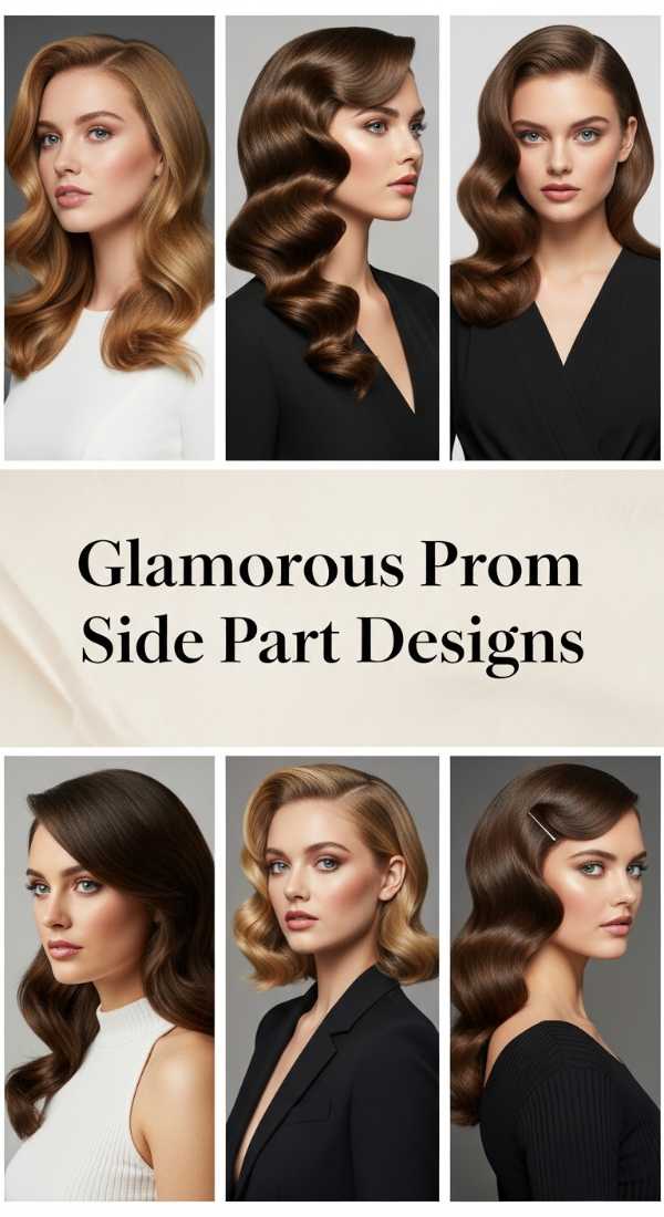 Glamorous Prom Side Part Designs 6a0367094ad89
