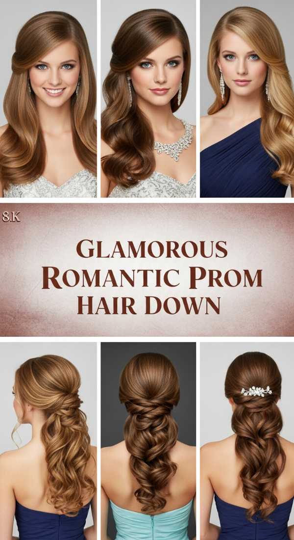Glamorous Romantic Prom Hair Down 69ff80adbf846
