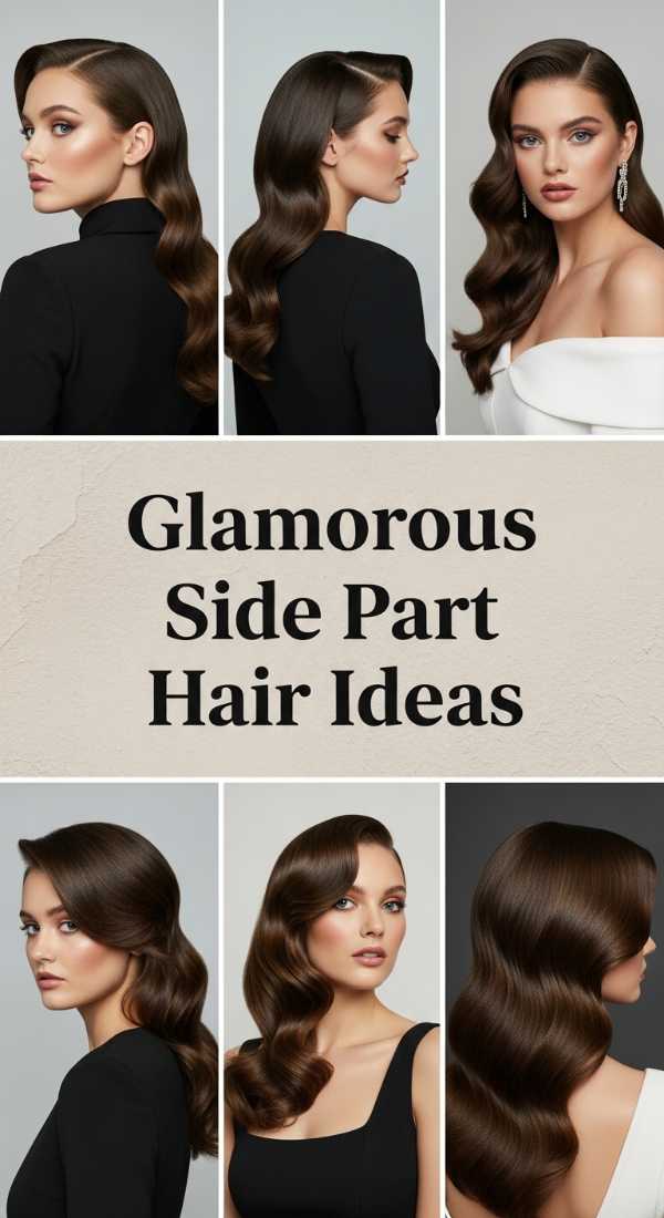 Sunkissed & Sophisticated: The Ultimate Guide to Luxe Summer Prom Hair Glamorous Side Part Hair Ideas 6a0366ff2eb81