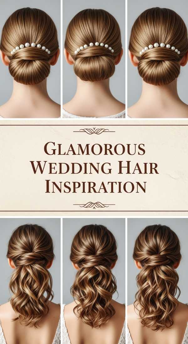 Glamorous Wedding Hair Inspiration 6a142e1d3faf8