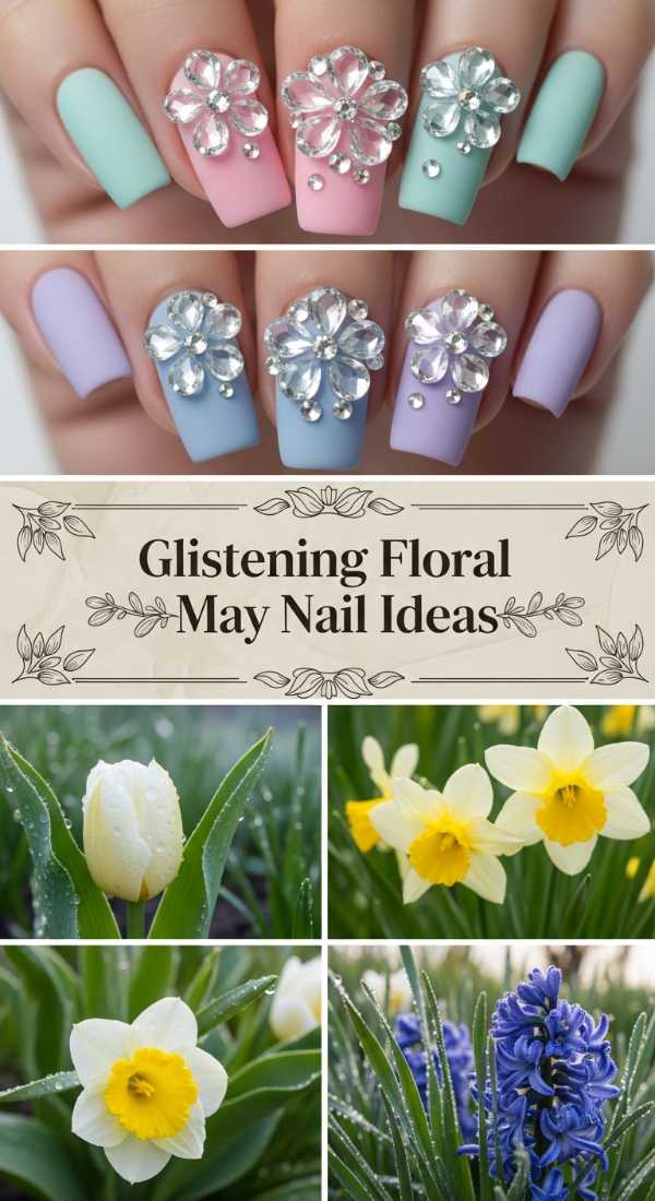 Glistening Floral May Nail Ideas 6a134d51019cb