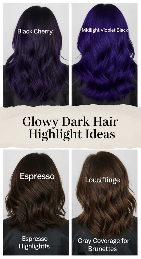 The 2026 Hair Edit: Luxury Styles and Couture Inspiration Glowy Dark Hair Highlight Ideas 6a1423bc1ee86